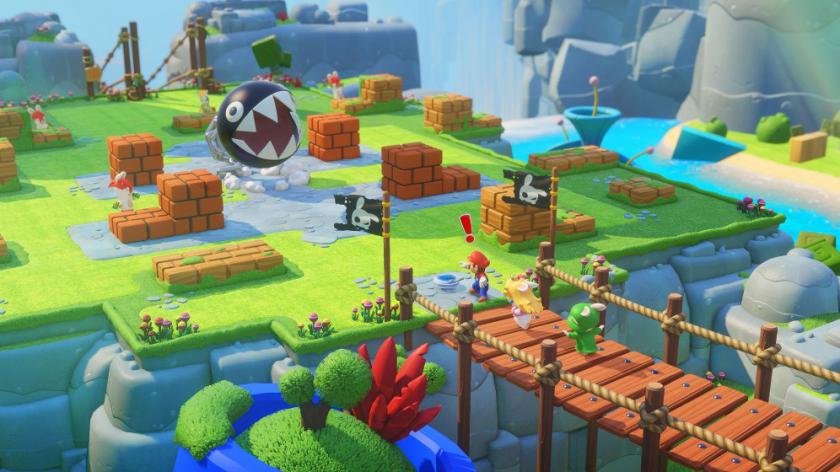 Switch游戏 -马里奥疯狂兔子:王国之战 Mario+Rabbids:Kingdom Battle-百度网盘下载插图-小白游戏网 Switch游戏 -马里奥疯狂兔子:王国之战 Mario+Rabbids:Kingdom Battle-百度网盘下载插图-小白游戏网